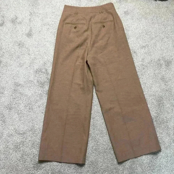 United Arrows Wide Leg Pants Beige Elegant High Rise - Picture 5 of 9